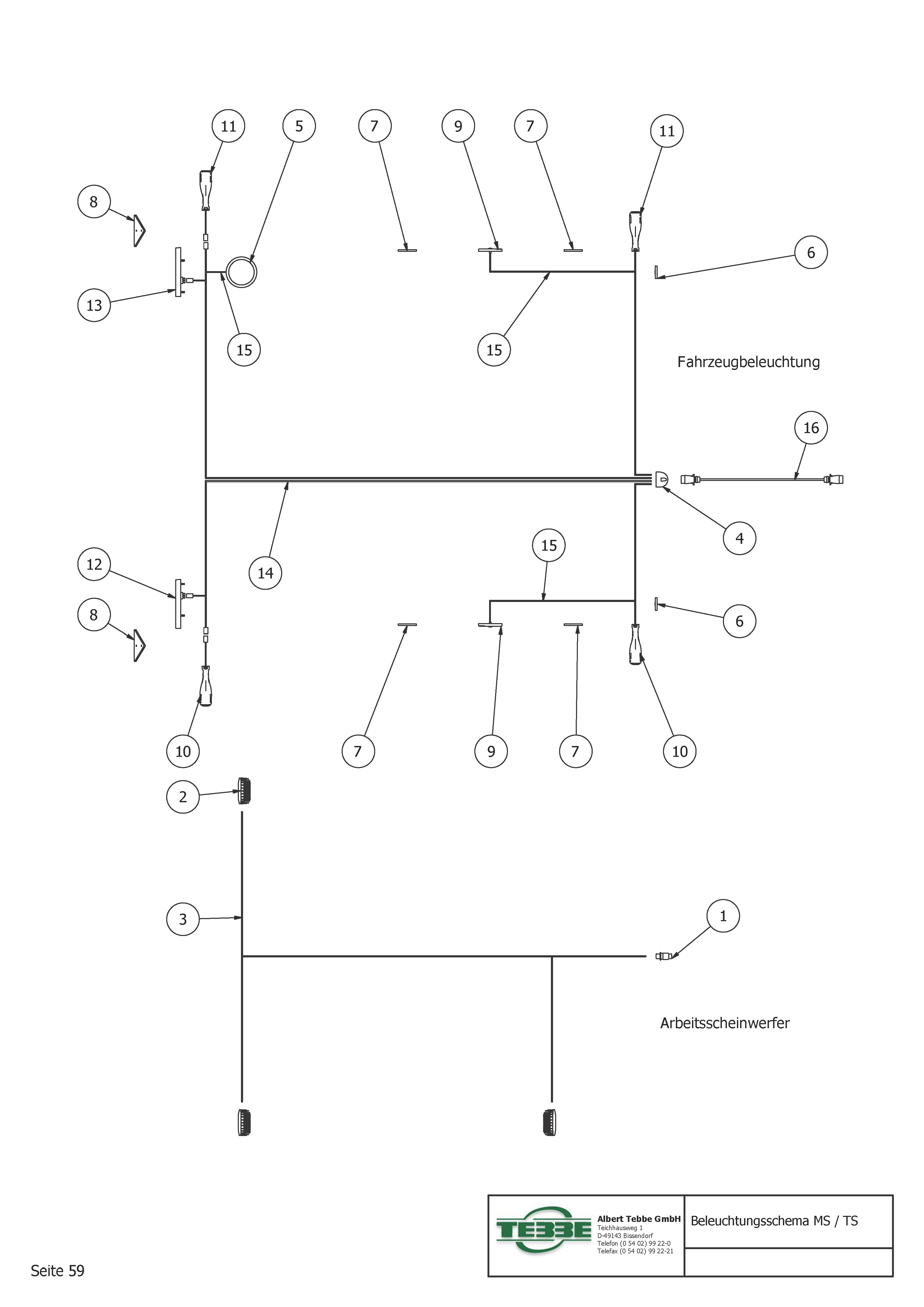Verlichtingsschema MS+TS